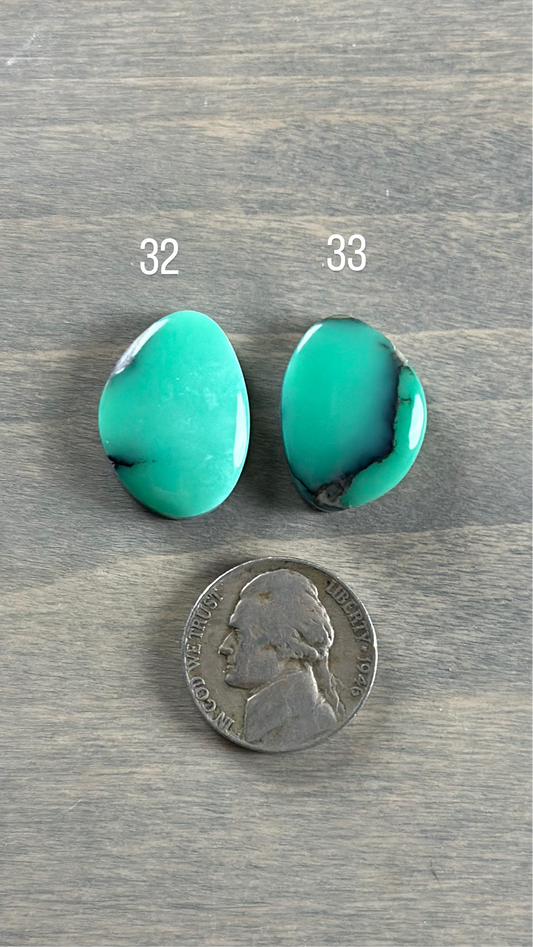 Desert Bloom Variscite Cabochon 32