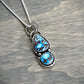 Golden Hills Turquoise Totem Pendant
