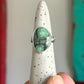 Desert Bloom Variscite Olive Ring size 6.25