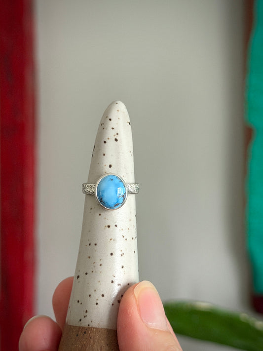 Golden Hills Turquoise Ring size 5
