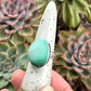 Minty Desert Bloom Variscite Ring in size 7.5