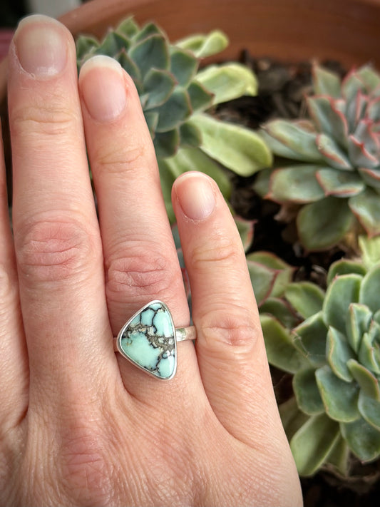 Lost Canyon Variscite Ring size 7.75 to 8