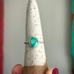 Emerald Valley Turquoise Ring Twist Band size 8.75