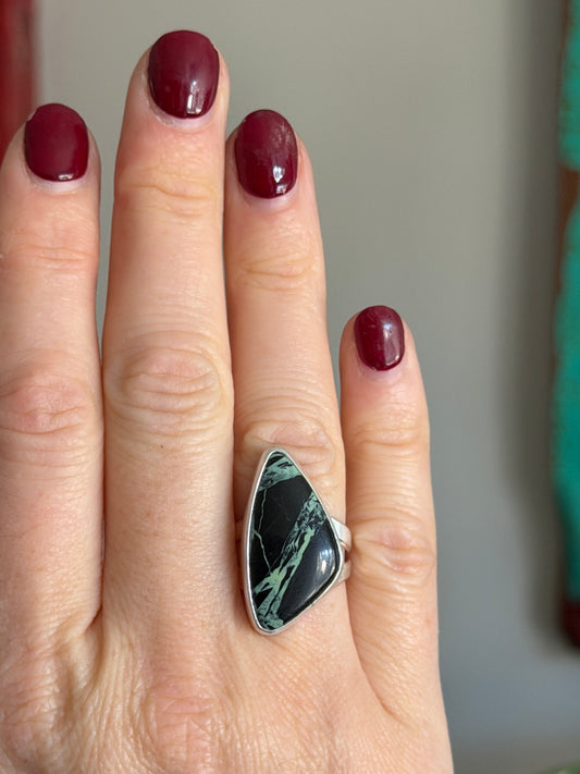 San Pedro Variscite Ring size 7.5
