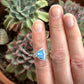 Golden Hills Turquoise Ring size 6.5