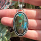 Morenci 2 Turquoise Chunky Twist Pendant