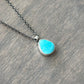 Fox Turquoise Pendant in Blue no. 4