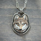 Laura Mears Wolf Pendant