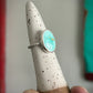 Royston Turquoise Twist Ring size 6.5