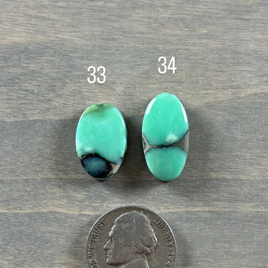 Desert Bloom Variscite Cabochon 33