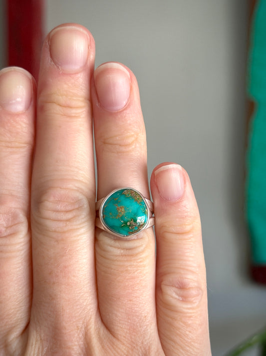 Emerald Valley Turquoise Ring size 6