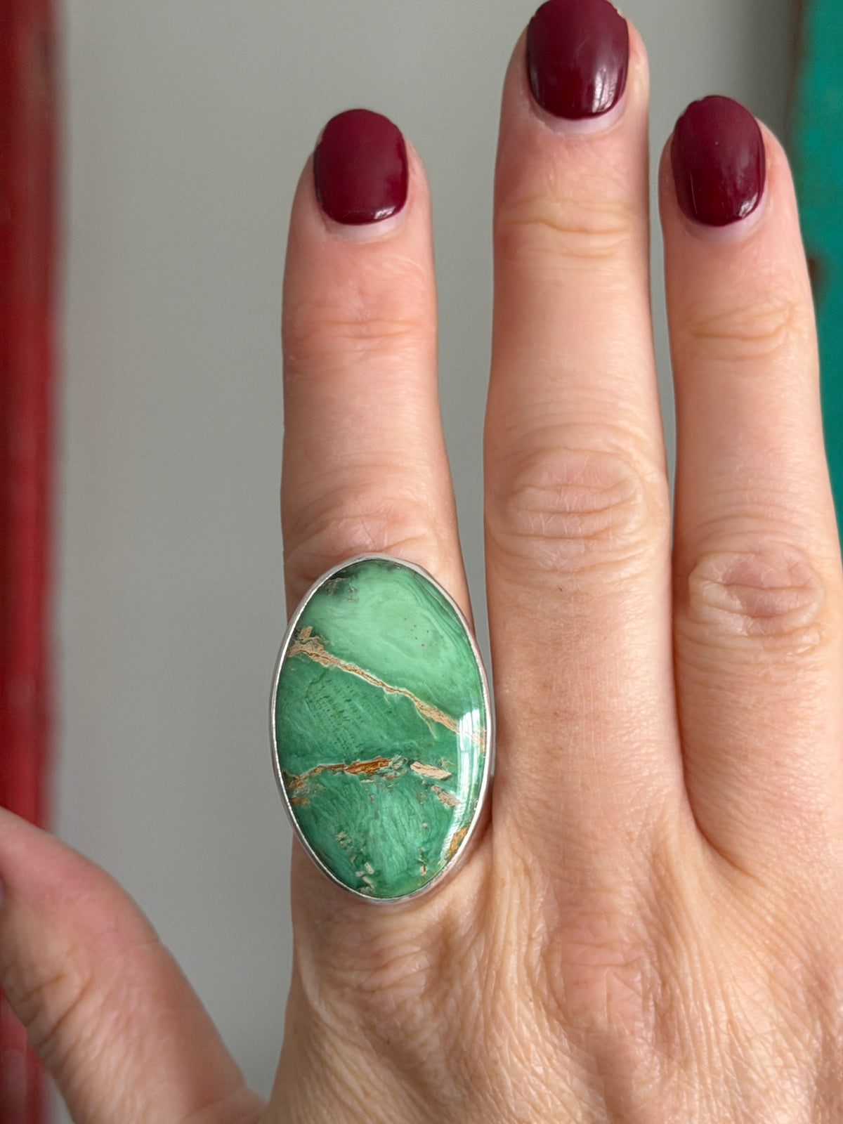 Australian Variscite Ring size 8.5