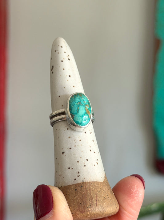 Sonoran Nugget Turquoise Ring size 7.25