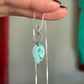 Royston Royal Blue Turquoise Hinge Necklace in Pale Blue v5