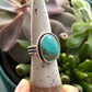 Royston Turquoise Arch Ring in size 8.75