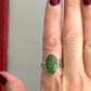 Patagonia Turquoise Ring in Green size 8.5 STAMPED BAND