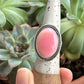 Pink Conch Shell Ring in size 9