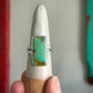 Royston Turquoise Bar Ring in size 11.5