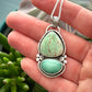 Australian Variscite + Desert Bloom Variscite Color Totem Pendant v2