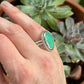 Hardy Pit Turquoise Ring in size 7.75