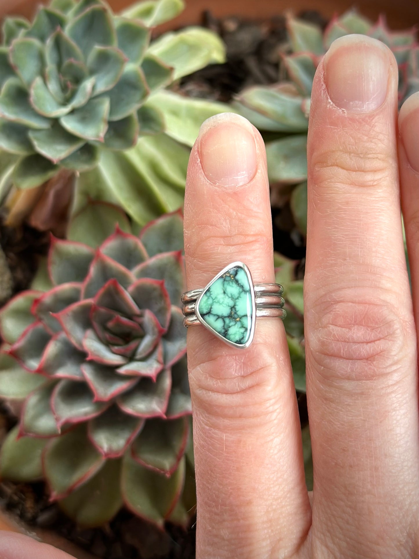 Calypso Variscite Ring size 6.25