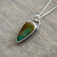 Rising Phoenix Turquoise Polychrome Pendant