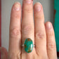 Rising Phoenix Turquoise Ring in size 9.5