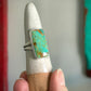 Royston Turquoise Bar Ring in size 11.5