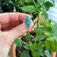 Number 8 Turquoise Ring size 7