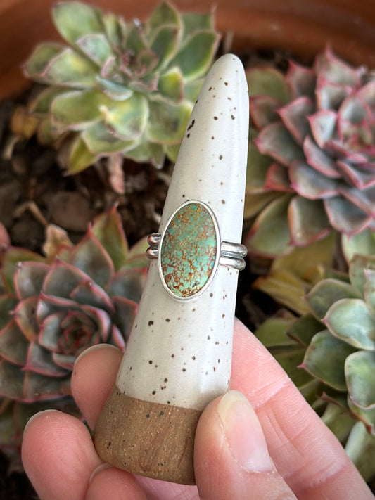 Evans Turquoise Ring in size 7.75