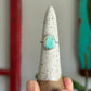 Royston Turquoise Twist Band Ring size 6.25