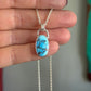 Golden Hills Turquoise Oval Pendant