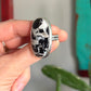 Big White Buffalo Ring in size 9