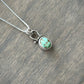 Tiny Royston Turquoise Hinge Pendant no. 12