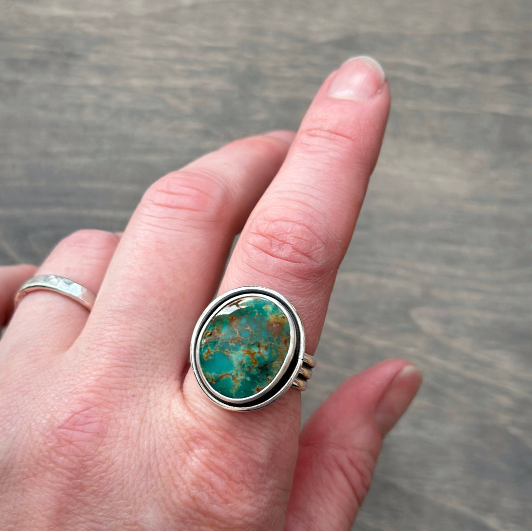 Evans Turquoise Ring in size 9