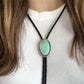 Royston Turquoise Bolo Tie in Black