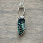 Snowville Variscite Hinge Pendant no. 14