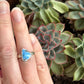 Golden Hills Turquoise Ring size 6.5