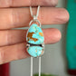 Royston Royal Blue Turquoise Double Totem Pendant