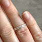 Stacking Rings in Sterling Silver
