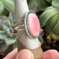 Pink Conch Shell Ring in size 9