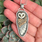 Laura Mears Full Owl Pendant