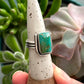 Evans Turquoise Framed Ring in size 8