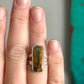 Royston Ribbon Turquoise Ring in size 6.75