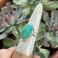 Hardy Pit Turquoise Ring in size 7.25