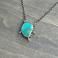 Royston Turquoise Suspended Pendant v7