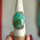 Rising Phoenix Turquoise Tree of Life Ring size 8.75