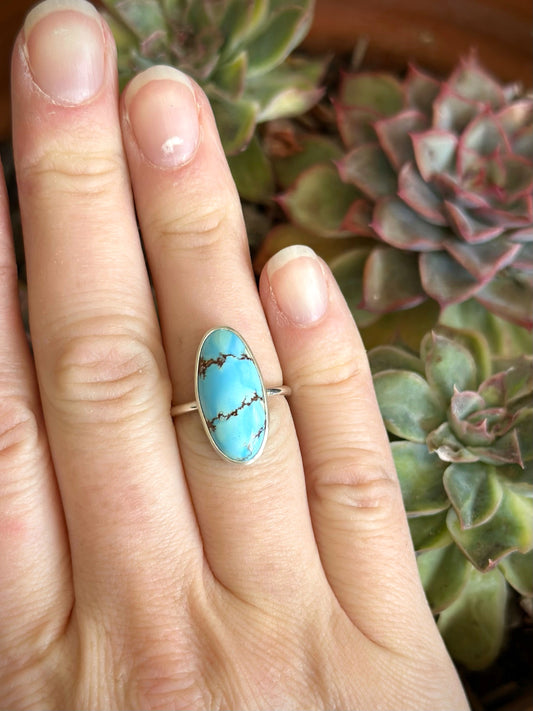 Golden Hills Turquoise Ring in size 6.5