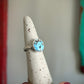 Golden Hills Turquoise Fleur Ring size 6