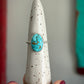 Sierra Nevada Turquoise Ring Twist Band size 6.5